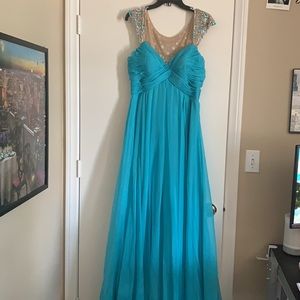 Sherri Hill Prom Dress Blue